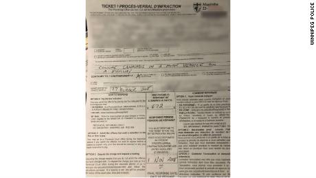 Weed was legal in Canada for a whole hour before someone got a ticket for driving and toking