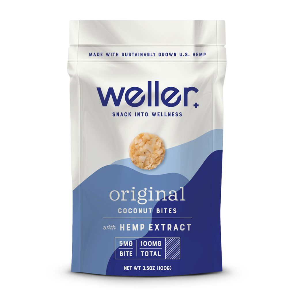 Weller coconut snack bites with hemp extract