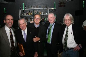 Bill Rittenberg, Gerry Goldstein, Michael Stepanian, Michael J. Kennedy, and Keith Stroup at a Cannabis Cup event in Denver, CO