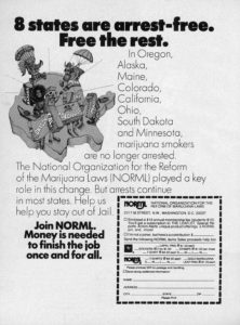 1975 NORML High Times ad