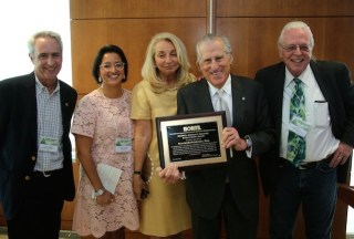 Gerry Goldstein receives the NORML Michael J. Kennedy Social Justice Award