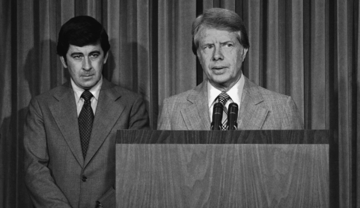 Dr. Peter Bourne and President Jimmy Carter