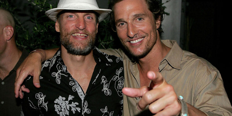 Woody Harrelson Got Kicked Out Of Two Bars For Smoking Weed With None Other Than Matthew McConaughey’s Mom